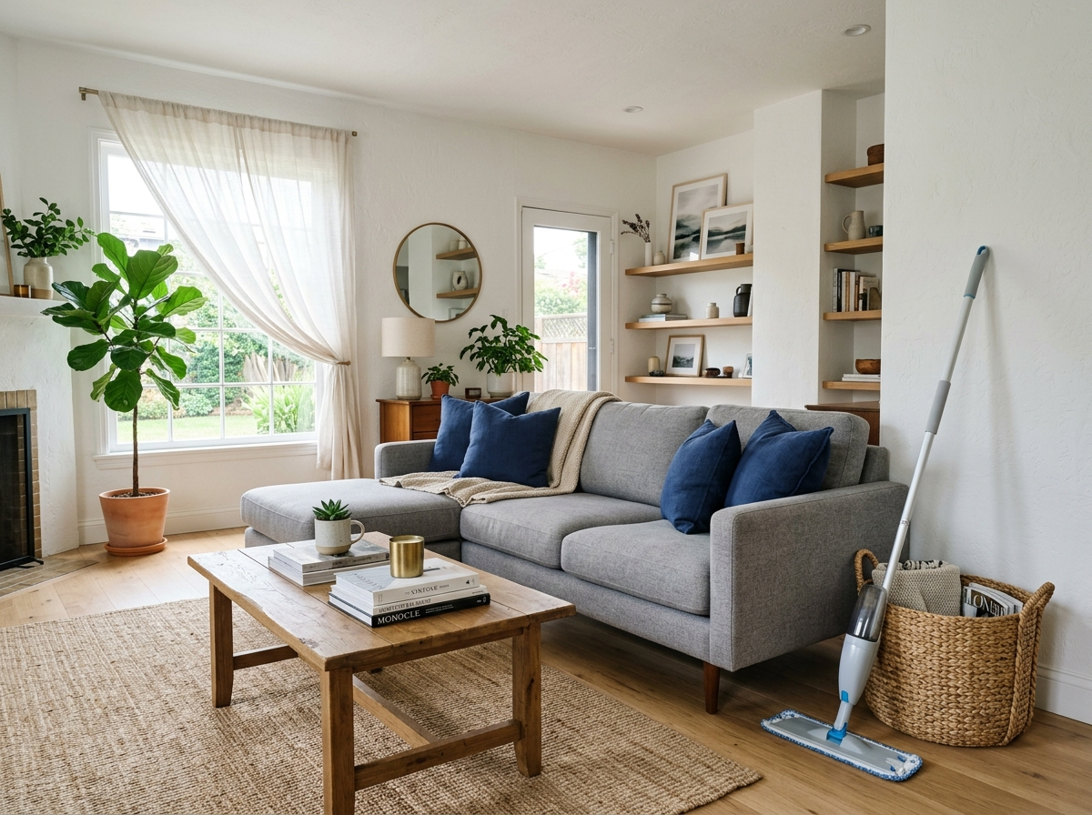 Floors, walls and furniture